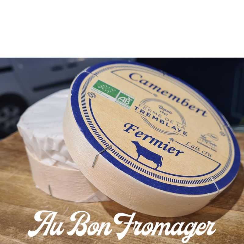 Camembert Fermier Bio Normandie Lait cru