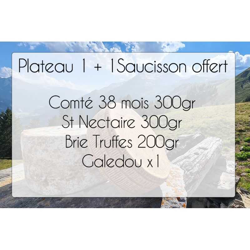 Plateau 1 Noël 2023 + 1 saucisson offert